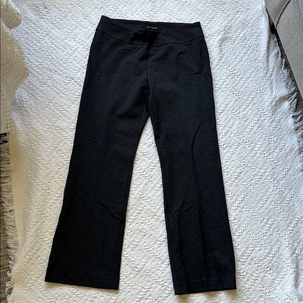 Zac & Rachel Black Gray Straight Leg Pants